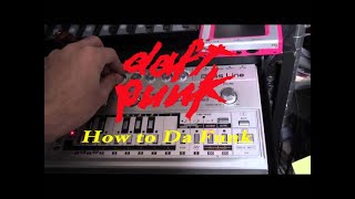 How to program Daft Punk Da Funk Roland TB303  TB03  TB3  TD3 No talk [upl. by Gnok]