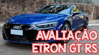 Avaliação Audi Etron GT RS 2022  O CARRO MAIS RÁPIDO QUE JÁ FILMEI [upl. by Naliorf684]