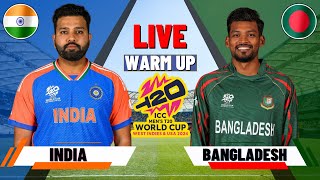 Live IND VS BANT20 World Cup  Warm UP Match  Live Scores amp Commentary  India Vs Bangladesh Live [upl. by Haynor521]