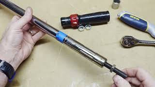 Craftsman torque wrench  calibration [upl. by Lennahs]