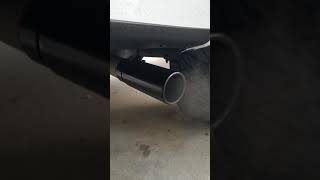 2017 f150 35 EcoBoost resonator delete with stock muffler [upl. by Nedyaj]