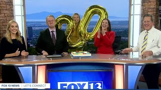 Max Roth marks 20 years at FOX 13 News [upl. by Benjy]