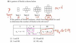 Algebra 1 Regents June 2015 22 [upl. by Nolek]