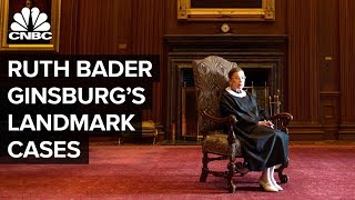 Ruth Bader Ginsburgs Womens Rights Cases Centered On Money [upl. by Seed]