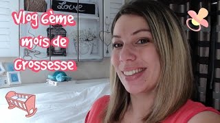 ♥ Vlog 6ème mois de grossesse Bébé arc En Ciel Arrêt♥ [upl. by Mountford744]