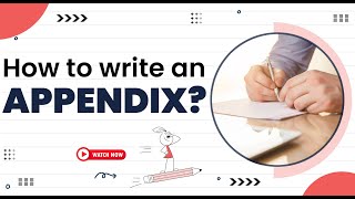 How to write an Appendix  With examples [upl. by Isobel]