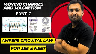 Master Ampere’s Circuital Law for JEE amp NEET  Complete Guide with Examples amp Tips  Class 12 [upl. by Heyra]