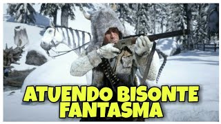 RED DEAD REDEMPTION 2 ATUENDO BISONTE FANTASMA COMO CREARLO [upl. by Fawn]