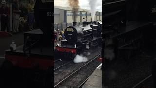 Severn Coast Express 53808 SDJR 7F Steam Engine Railtour West Somerset Railway train 🚂 [upl. by Lallage]