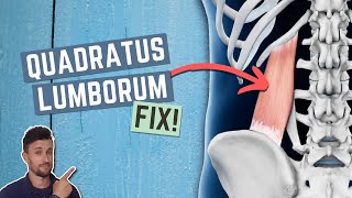 How to FIX a Problematic Quadratus Lumborum QL  Root Cause Explained [upl. by Atsillak994]