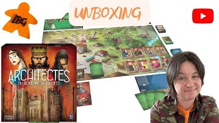 Architectes du Royaume de l’Ouest unboxing [upl. by Ellehcsar]