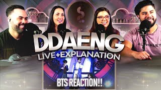 BTS quotDdaeng Live amp Explanationquot Reaction  They flow so well together 🔥  Couples React [upl. by Aihsekal]