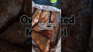 Oven baked Mackerel [upl. by Swart504]