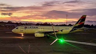 LATAM Colombia LA 4001  Airbus A320233 CCCOQ  Taking off  JMC Airport Rionegro IAE ROAR SOUND [upl. by Akienom400]