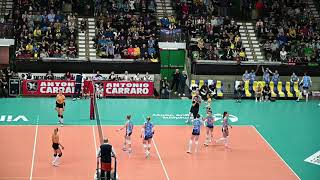 IMOCO vs VAKIFBANK  Champions League 29022024  2nd set 2518 [upl. by Eniortna]