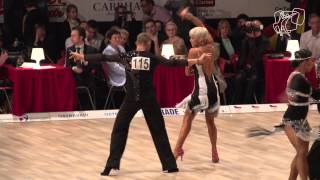 Dedik  Chytkova CZE  2014 World Latin R1 S  DanceSport Total [upl. by Ebeohp]