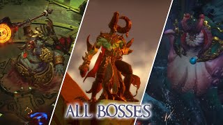 Darksiders Genesis  All Bosses [upl. by Gaultiero]