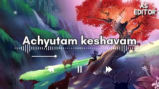 Achyutam Keshavam Krishna Damodaram Song  Shreya Ghoshal  Krishna Bhajan [upl. by Ecinehs]