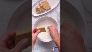 Flan de turrón y leche condensada  Recetas La Lechera shorts [upl. by Sinai]