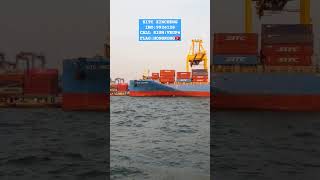 SITC XINCHENG BERTHING AT TANJUNG EMAS PORTshortsyoutubeshortssitccontainershipsberthingsitc [upl. by Asteria]