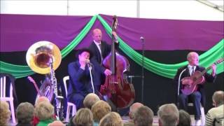 Hot Fingers perform quotCornbread Peas and Black Molassesquot at Upton Jazz Festival 2016 [upl. by Nonnag948]