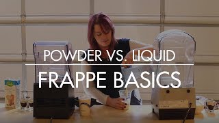 Frappe Basics  Powder vs Liquid [upl. by Cyrilla]