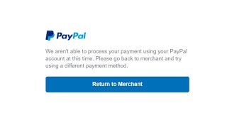 How do I fix the Paypal payment error [upl. by Saihttam153]