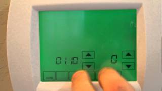 How to Override the settings on your Honeywell Thermostat [upl. by Parsaye]