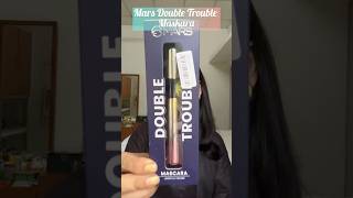 Mars Double Trouble Mascara😍mars mascara ytshorts affordable theritulifestyle [upl. by Yarezed]