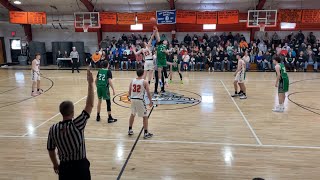 Schenck Wolverines VS Machias Bulldogs Schenck High School Basketball Season 20232024 [upl. by Nahtonoj]