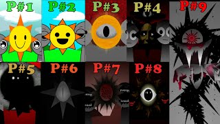 Phase 1 VS Phase 2 VS Phase 3 VS Phase 4 VS Phase 5 VS Phases 79 in Incredibox Sprunki [upl. by Brynne]