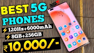 Top 5 Best 5G Smartphone Under 10000 in 2024  108MP  Amoled Display  Phones under 10k [upl. by Laurel582]