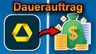 Commerzbank Dauerauftrag einrichten ändern und löschen schnell amp einfach [upl. by Steep640]