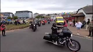 Satans Slaves motorcycle club Paignton Bike night [upl. by Brenn]