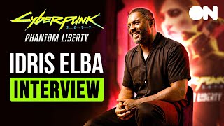 Idris Elba Interview Cyberpunk 2077 Phantom Liberty amp Acting In Gaming [upl. by Deloris]