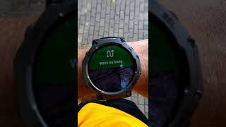 Amazfit TREX3 nawigacja GPS mapy offline [upl. by Assillem]