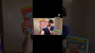 Ghost Protein Cereal Review fitness bodybuilding food ghost protein cereal foodreview [upl. by Ffirahs]