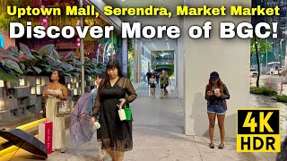 Exploring More of BGC Metro Manila  Walk Tour From Uptown Mall to Market Market  Philippines [upl. by Chader972]