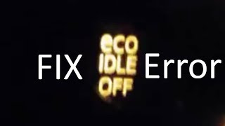 Fix eco IDLE OFF Light Blinking Issue  StepbyStep Guide for Car Owners [upl. by Yedorb269]