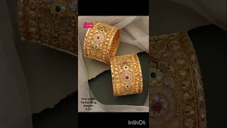 Rajwadi patla designs 🔥💯 with price latest kada designs  bangales design [upl. by Calore]