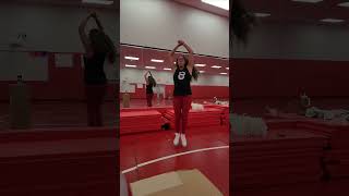 All Girl cheerleading cheer stunting stunt stunts stuntvideo cheerstunts cheerleadingstunts [upl. by Adnicul397]