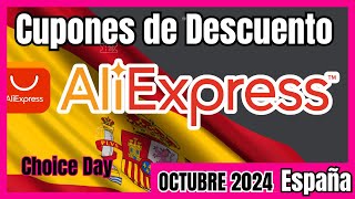 NUEVOS Cupones de Descuento Aliexpress octubre 2024  Aliexpress España [upl. by Woodcock945]