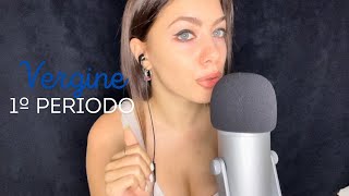 ASMR ITA WHISPERING FAI DOLCI SOGNI CON VERGINE 1º PERIODO🤍💤 [upl. by Nosral]