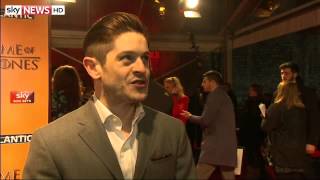 Iwan Rheon At Game Of Thrones Season 5 Premiere [upl. by Bringhurst]