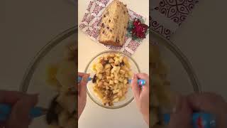 CRUMBLE DI PANETTONE E MELE [upl. by Lionello724]