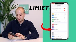 App Limiet voor de iPhone instellen  𝘼𝙥𝙥𝙖𝙧𝙖𝙖𝙩𝙫𝙧𝙞𝙟𝙚 𝙩𝙞𝙟𝙙 [upl. by Barty]