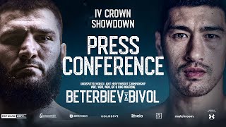 Artur Beterbiev Vs Dmitry Bivol amp Undercard Launch Press Conference [upl. by Bihas167]