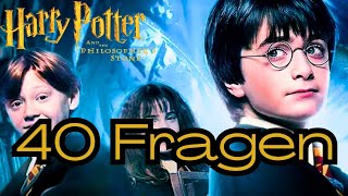 Harry Potter Quiz  40 Fragen zu Teil 1 [upl. by Mlohsihc88]