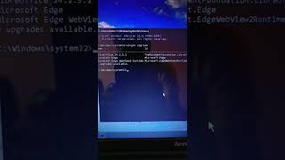 Update All Windows programs at One Click windows cmd [upl. by Gniy809]