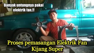 Cara memasang Elektrik Fan Radiator di Mobil  Novan Patria [upl. by Josephson137]